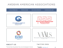 Tablet Screenshot of andean-us.com